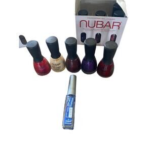NUBAR Professional Nail Lacquer X24 some Duplicates 10 NUBAR VIPFILES